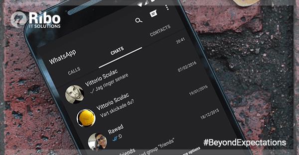 La Dark Mode arriva anche per le app